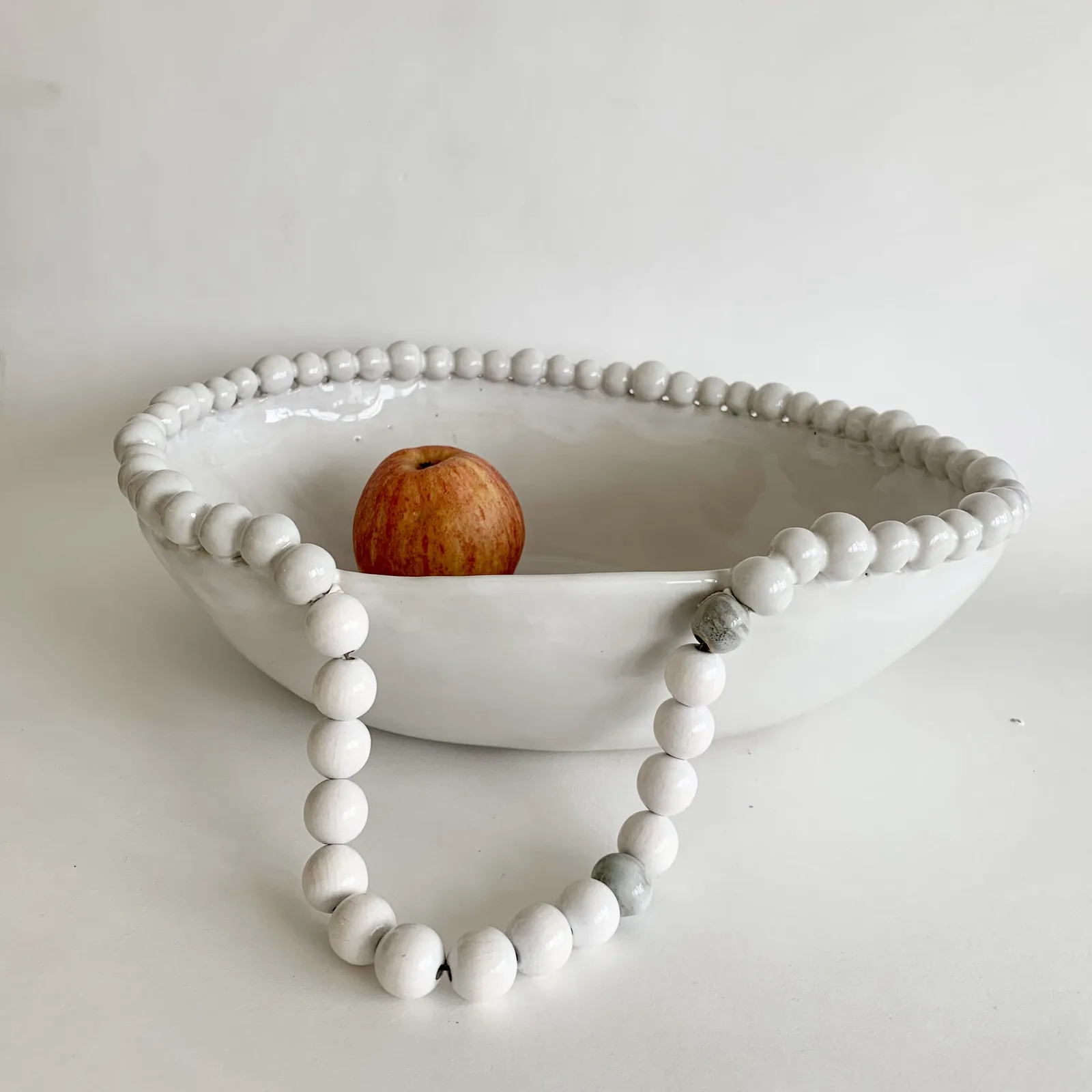 Collier Blanc